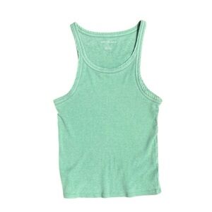 American Eagle Outfitters Mint Ribbed Tank Top size large